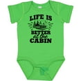 thumbnail image 3 of Inktastic Life is Better at the Cabin with Trees and Moon Boys or Girls Baby Bodysuit, 3 of 5