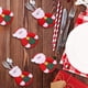 thumbnail image 3 of Weihnachten Bestecktaschen,Geschirrhalter Besteckhalter Weihnachtsmann,Weihnachten Besteckhalter Bestecktasche,Weihnachtsmann Tischdeko,Weihnachten Dekoration Besteck(D, 6 PCS), 3 of 8