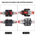 thumbnail image 3 of Circuit Breaker Reset Fuseholder, HighTech Water Resistant, Push Button Reset Kill Switch, AGU Style Replacement, Made of Alloy Material, for Car Boat Marine Use, 3 of 7