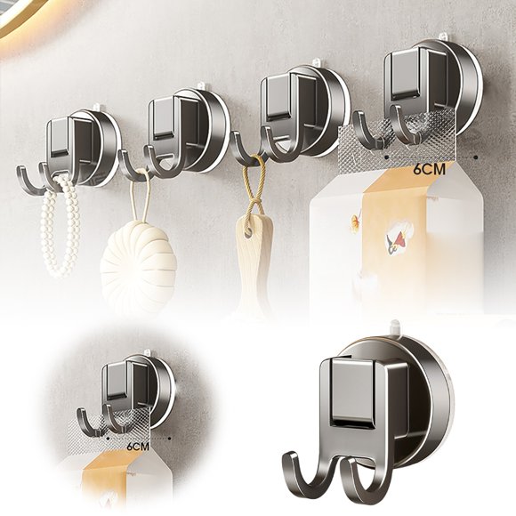 WIFKLSIIPG Heavy Duty Hooks for Home Organization Solutions for Bathroom and Bedroom Ideal for Clothing Bags and Keys with Maximum 10kg Capacity