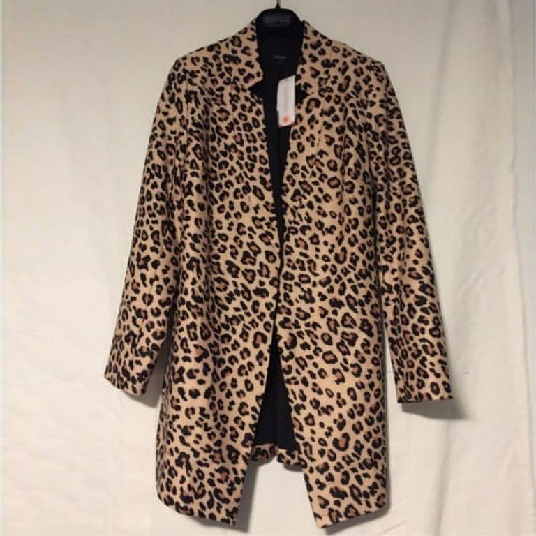Zara long cheap printed coat
