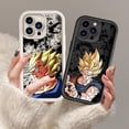 thumbnail image 4 of Funda de teléfono con diseño de Dragon Ball, carcasa con forma de ojo de Son Goku para Apple iPhone 15, 14, 13, 12, 11, XS, XR, X Pro Max Plus, 4 of 5