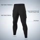 thumbnail image 5 of TFixol Pantalones deportivos para hombre, mallas transpirables de secado rápido, pantalones deportivos, mallas de compresión, 5 of 8