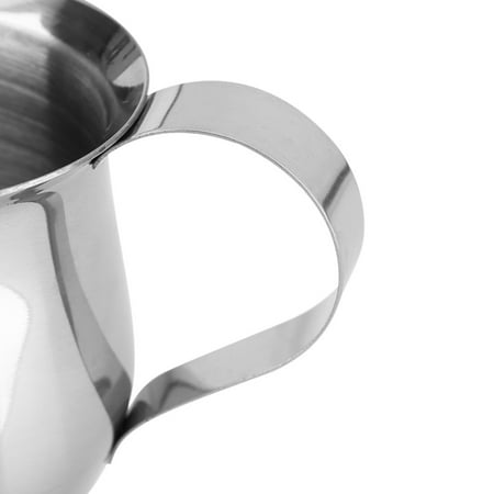 

esptrs 90/240ml Multipurpose Stainless Steel Milk Frothing Pitcher Cup Latte Art Kitchen Jugs Mug Frothing Pitcher
