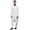 White, variant on Atasi Button Down Asymmetrical Kurta For Men Solid Long Sleeve Kurta For Men