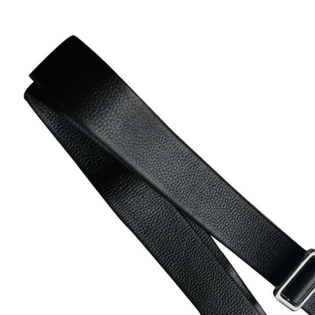 VONKY Adjustable Bag Strap For Customizable Shoulder Bag Fit Shoulder Bag Strap Leather Authentic Leathter Multi-purpose black 1Set