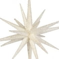 thumbnail image 5 of Northlight Sparkling Glitter Starburst Hanging Christmas Ornament - 6" - White, 5 of 5