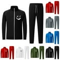 thumbnail image 4 of guisaled Mens Sweatsuits 2 Piece Outfits Tracksuit for Men Long Sleeve Athletic Full Zip Warm Up Active Casual Sports Sets, 4 of 5