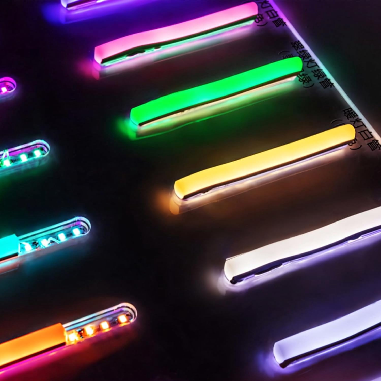 Flexible LED Lights Strips:16.4ft 8mm LED Strip Cover,DIY Bendable Led Strip Diffuser,RGB Neon Led Diffuser Channel for Bar Hallways, Stairs, Store Signs and More,Light Strip Cutters 2 Pcs