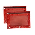 thumbnail image 1 of Estuche De Dos Piezas Con Tres Compartimentos, Cremallera, Gran Capacidad, Tela, 20 Cm (8 Pulgadas), Cremallera Individual, Ideal Para La Escuela, La Oficina Y Viajes. Paquete De 1 Unidad., UKHBMC, 1 of 9