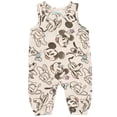 thumbnail image 1 of Mameluco Henley de gasa de algodón con diseño de Mickey Mouse, Goofy Donald Duck, para bebés recién nacidos, niños, de 6 a 9 meses, 1 of 5