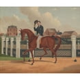thumbnail image 2 of Charles Spencer Humphreys 23x20 Gold Ornate Framed and Double Matted Museum Art Print Titled - George Franklin Archer and the Archer Residence (1871), 2 of 4