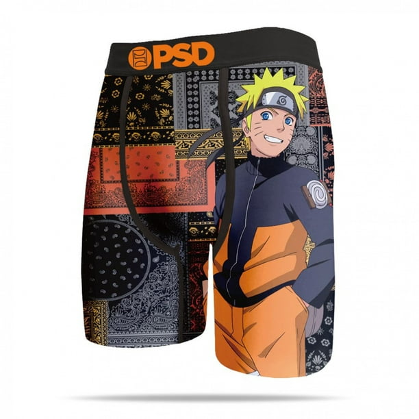 PSD x Naruto Shippuden Naruto Uzumaki 3 Pack Boxer Briefs