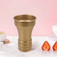 thumbnail image 4 of Luxshiny Metal Cup Golden Retro Design Beverage Container 1Pcs, 4 of 6