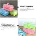 thumbnail image 3 of MasteelfCA 3-Layer Storing Box Multi-functional Storage Case Portable Painting Tool Box, 3 of 8