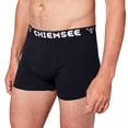 thumbnail image 3 of CHIEMSEE Calzoncillos para Hombre, Paquete de 6 - Calzoncillos, Cintura con Logotipo, Color sólido Negro M (Medium), 3 of 5