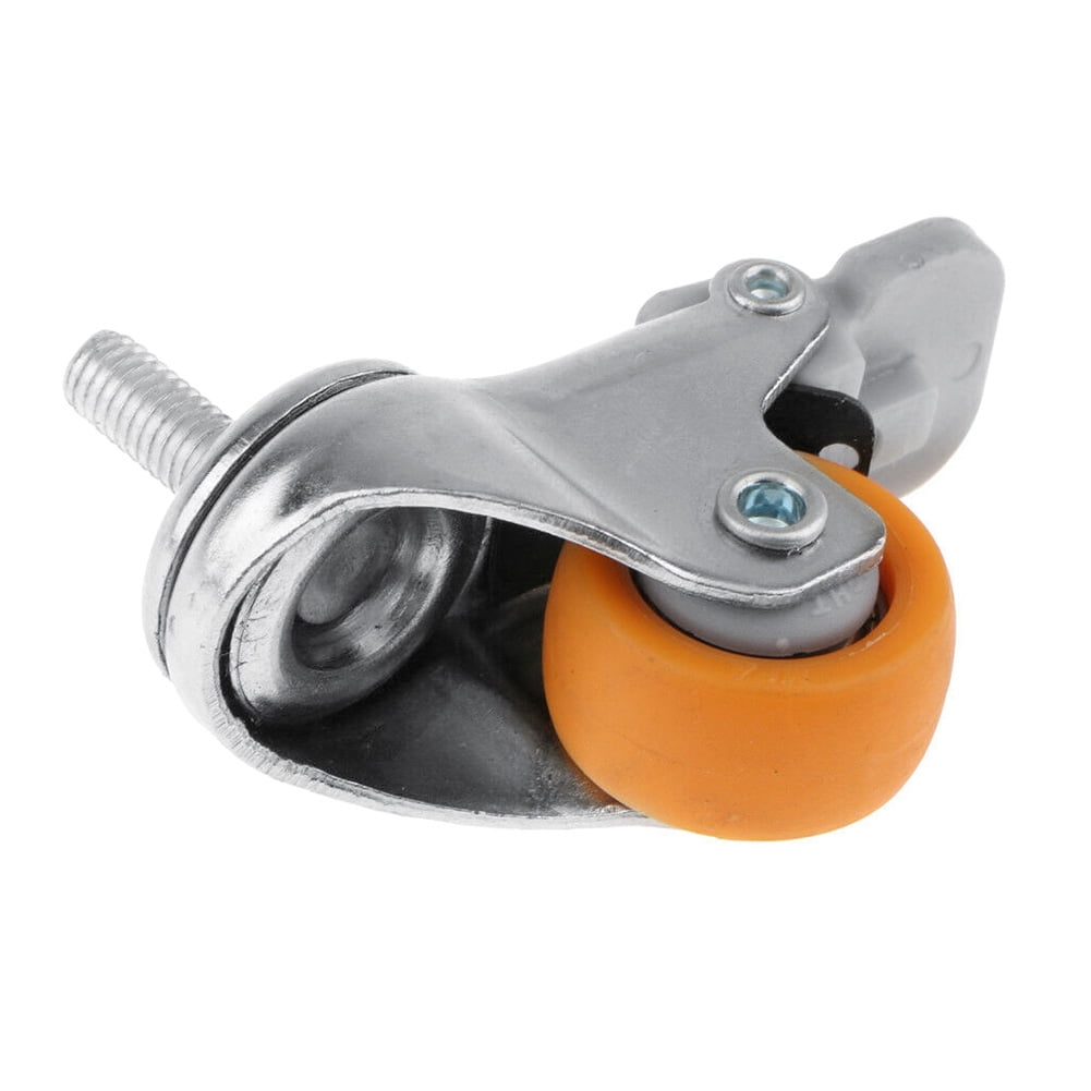 Details about   12x SMALL 31mm SWIVEL CASTOR WHEELS Nylon Fixed Plate Replacement Caster Trolley 