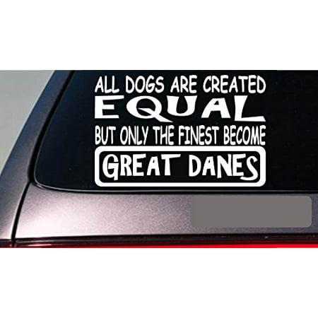 Great Danes all dogs equal 6