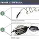 thumbnail image 2 of WDOplteas Carp Fishing Hair Rigs Sinker Cage Feeder Barbed Bait Holder Hook (40g), 2 of 9