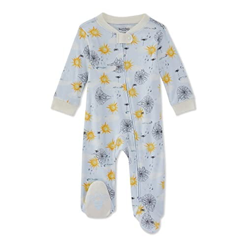 Burt s Bees Baby Baby Boys Sleep and Play Pajamas, 100 Organic Cotton OnePiece Romper Jumpsuit
