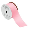 thumbnail image 2 of Offray Ribbon, Pink 1 1/2 inch Grosgrain Polyester Ribbon, 12 feet, 2 of 7