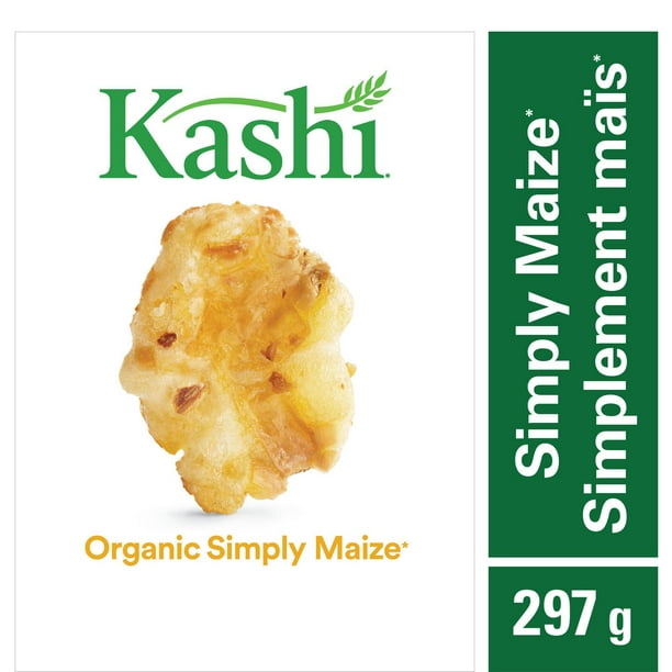 Céréales Kashi Promesse biologique Simplement maïs Sans gluten, 297 g