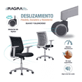 thumbnail image 2 of Silla Oficina Ejecutiva De Escritorio Ergonómica Gris Plata, 2 of 5