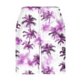thumbnail image 4 of WAENQINLA Men's Swim Trunks Summer Beach Shorts with Pocket Holiday Hawaiian Palm Tree Print Bathing Suit Drawstring Board Shorts, 4 of 5