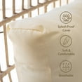 thumbnail image 6 of Barton Egg Chair with Stand - Rattan Wicker Outdoor Patio Lounge Beige, 6 of 7