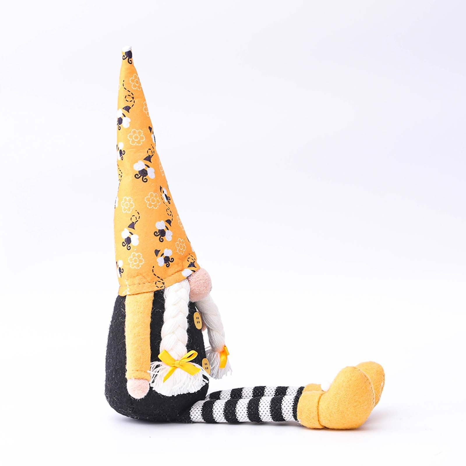 2pcs Comfortable Decorative Dwarf Doll Decors Gnome Dolls for Bee Gnome