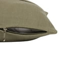 thumbnail image 3 of Ox Bay Theo 20" x 20" Sage Green Buttoned Cotton Buttoned Cotton Adult Decorative Throw Pillow, 3 of 10