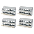 thumbnail image 1 of Brower Galvanized Steel 10 Hole 50 Bird Nest Chicken Brooding Box (4 Pack), 1 of 11