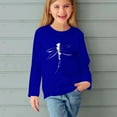 thumbnail image 5 of CLOISE Shirt Girls Long Sleeve Boys Toddler Crew Neck Tops Butterfly Casual Fashion Fall Winter Clothes Blue 4T, 5 of 5