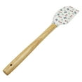 thumbnail image 4 of Holiday Time Christmas Holly Berries Silicone Spatula with Wooden Handle, Festive Baking Tool, 4 of 6