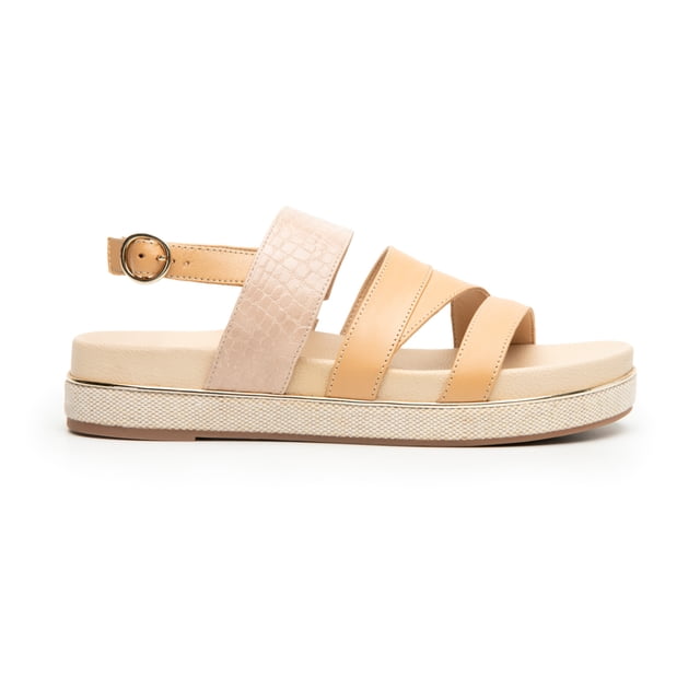 Sandalia Flexi para Mujer Estilo 122903 Camel