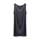 thumbnail image 2 of mfyjkho Vestidos midi para mujer, Camisón sin mangas holgado y cómodo de color liso con tirantes para mujer Vestidos de otoño xl, 2 of 3