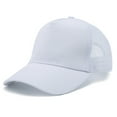 thumbnail image 2 of Hjtefg Baby Baseball Cap - Breathable Mesh Toddler Hat for Boys & Girls, Lightweight Sun Hat for Outdoor Play, Adjustable Sport Cap, Comfortable Kids' Headwear,Color: White Size: One Size, 2 of 3