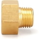 thumbnail image 3 of Conector reductor de tubería hexagonal de latón macizo, 3 uds., 3/8 "npt macho X 1/2" npt hembra, acoplador roscado, conectores adaptadores de pezón para agua/aceite/gas, 3 of 5