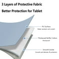 thumbnail image 5 of Water Resistant Shockproof PU Protective Pouch Case Tablet Sleeve Handbag PINK 12.9 INCH, 5 of 8