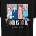 thumbnail image 3 of Golden Girls - Good As Gold Group Blocks - Women's Short Sleeve Graphic T-Shirt, 3 of 5