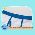 thumbnail image 2 of WIBACKER 5 Pack Boys' Cotton Cartoon Solid Color Underwear Toddler Little Kid Boxer Briefs-Size 2-12Y, Random Color, 2 of 12
