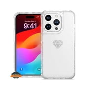 For Samsung Galaxy A35 5G Hybrid Transparent 3in1 Corner Tough Durable Detachable Shockproof Frame Hard PC + TPU Slim Phone Case Cover by Xpression - Clear
