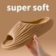 thumbnail image 2 of Women's Super Soft Eva Thick Platform Slides, Minimalist And Comfortable Indoor Bathroom Non-Slip Slippers, Women's Slippers, 2 of 4