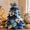 Whale-home decor A4, variant on Ocean Friends DIY Patchwork Christmas Tree Kit Creative Gift for Crafters, Relaxing Fabric Project with Marine Animal Designs,Christmas Decorations