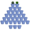 thumbnail image 1 of Uxcell 30-Pack Mini Macetas de Terracota, 2" Macetas de Cerámica Pequeñas Transpirables con Agujeros de Drenaje [Púrpura Claro], 1 of 7