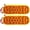 2pc Without Grommet, variant on All Star Truck Parts 6" Oval Recessed Amber Strobe Light 24 LED DOT/SAE Approved 2x with Grommet