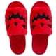 thumbnail image 5 of Zapatillas borrosas de Halloween, zapatillas acogedoras de felpa, diapositivas de piel con suela EVA para el hogar interior, 5 of 6