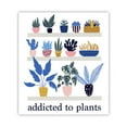 thumbnail image 1 of Addicted to Plants - 8" Vinyl Sticker - For Car Laptop I-Pad - Waterproof Decal, 1 of 1