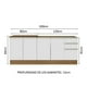 thumbnail image 3 of Alacena Gabinete Bajo Madesa Glamy 200cm Con Tarja MB, 3 of 5