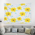 thumbnail image 1 of FHENF Wall Tapestry Aesthetic Botanical Tapestry Polyester Fabric for Wall, 1 of 7